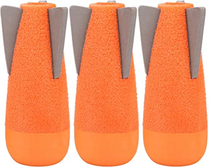 Photo 1 of 2 pack Coodoo Compatible Darts 3-Pack Mega Missile Refill Bullets for Blaster Guns Foam Rockets Toys for Party - with Storage Bag
