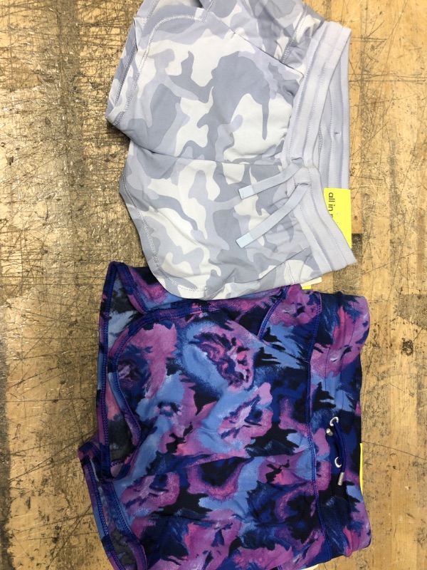 Photo 3 of Bundle of 2 -- (1)Girl' Soft Gym Short - All in Motion™(Size S 6-6x) / (1)Girls' Double Layered Run Shorts - All in Motion™(Size XS 4/5)

