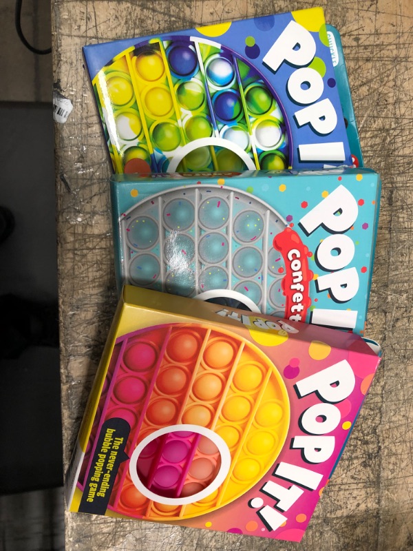 Photo 1 of Chuckle & Roar Pop It! Fidget Toy, Pack of 3 

