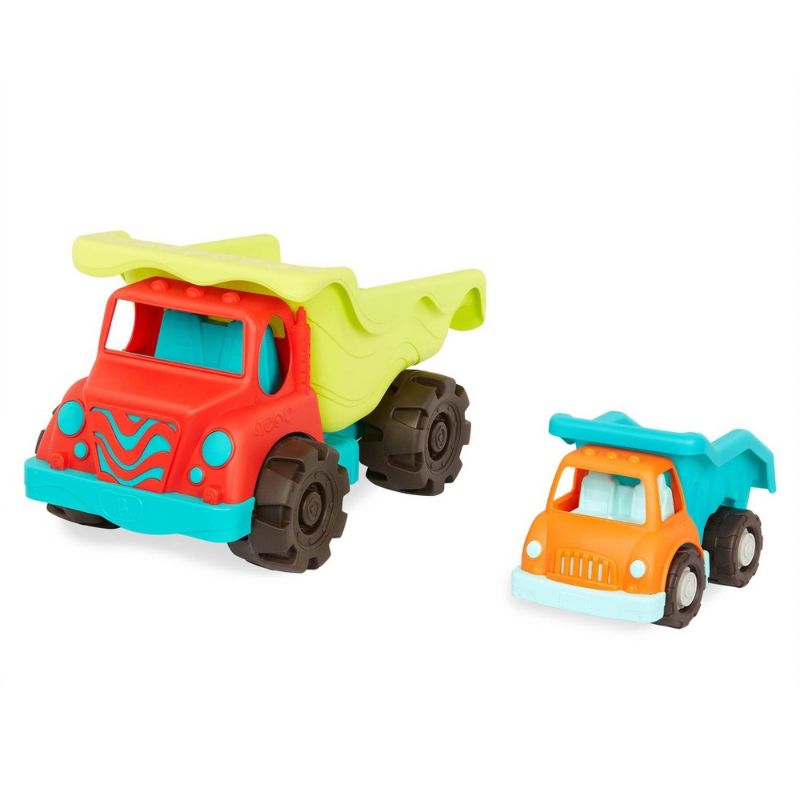 Photo 1 of B. Play - Toy Trucks - Dump Truck Duo
