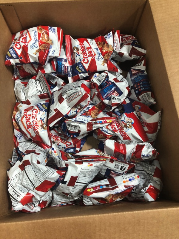 Photo 1 of Cracker Jack Caramel Coated Popcorn Peanuts, 1.25 oz Bags, 30 Count