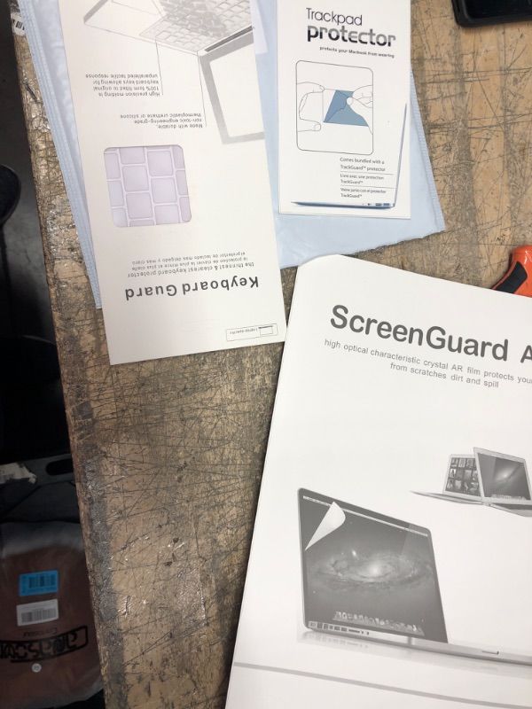Photo 1 of 4-in -1 Anti-Glare Anti Blue Light Shield Filter Screen Protector for 14 MacBook Pro 2021,Eye Protection Laptop Screen Protector PET Film for MacBook Pro 14.2 Inch M1 2021(A2442)
