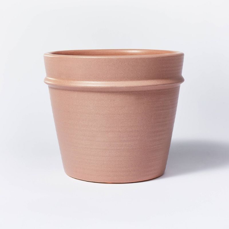 Photo 1 of 7 X 8 Earthenware Tabletop Planter Rose - Threshold Designed with Studio McGee
