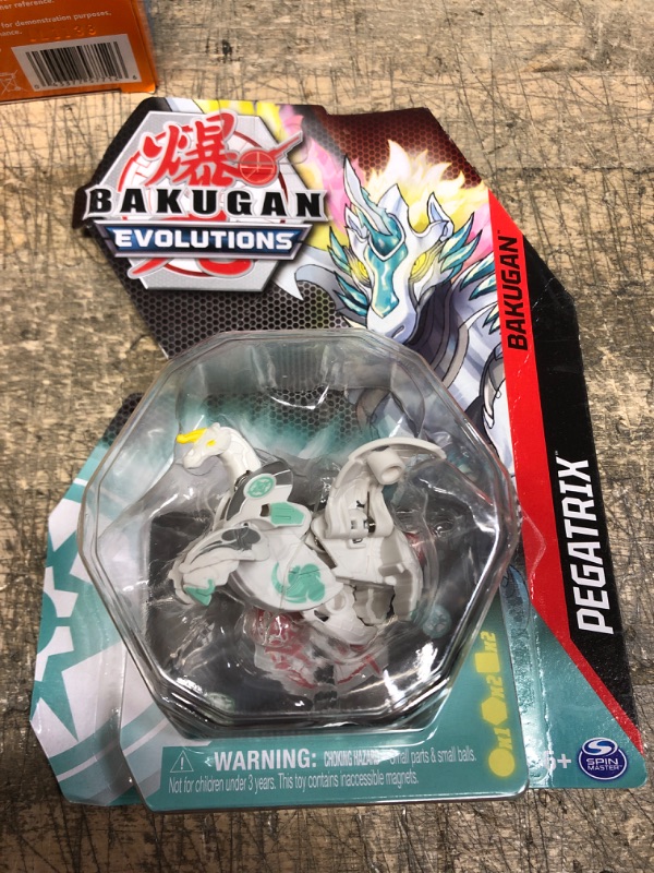 Photo 2 of Bakugan Evolutions Pegatrix Bakugan and Trading Card