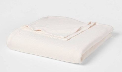 Photo 1 of 100% Cotton Bed Blanket - Threshold™

