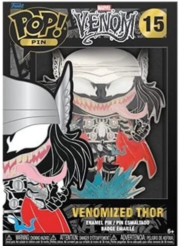 Photo 1 of 2 PACK Funko Pop! Sized Pin Marvel: Venom Thor
