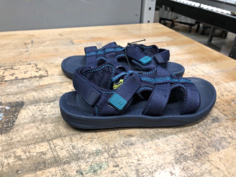 Photo 4 of All In Motion Boys' Lumi Ankle Strap Sandals Blue Size 6 