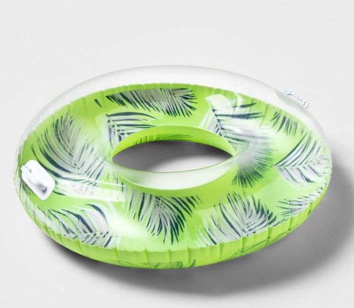 Photo 1 of 2 PACK** Pocket Lounge - Sun Squad + 33" Swim Tube Tropical with Handles - Sun Squad™

