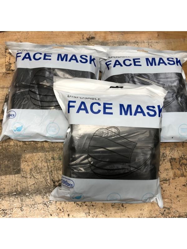 Photo 2 of 3 PACK*** 100Pcs Disposable Face Masks