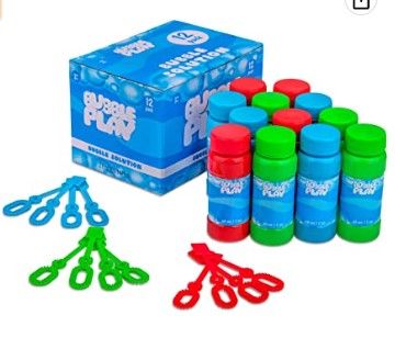 Photo 1 of Bundle of 2 
BubblePlay Bubble Blower Bottles with Wands - 12 Pack 2 Oz