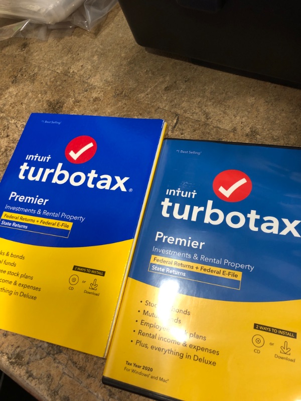 Photo 3 of TurboTax Desktop Premier 2020