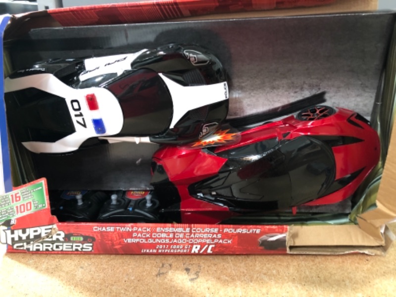 Photo 2 of 
Jada Toys Hypercharger Heat 1:16 Twin Pack RC 2017 Ford GT + Lykan Hypersport