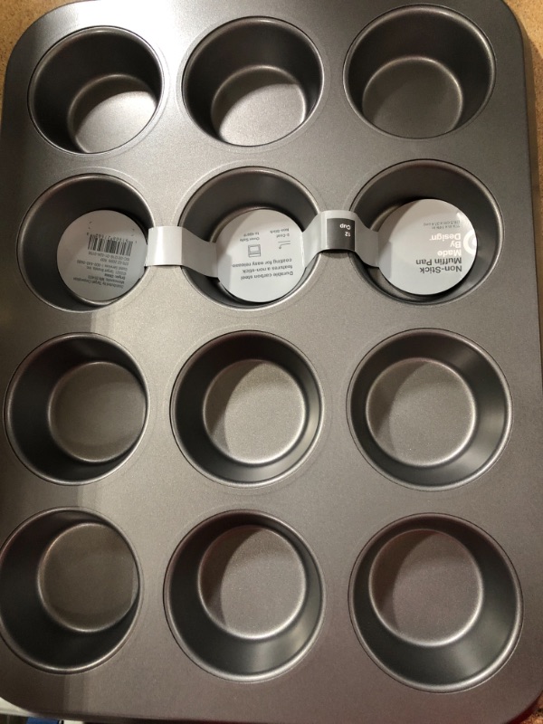 Photo 2 of 12 Cup Non-Stick Muffin Tin Carbon Steel Pan