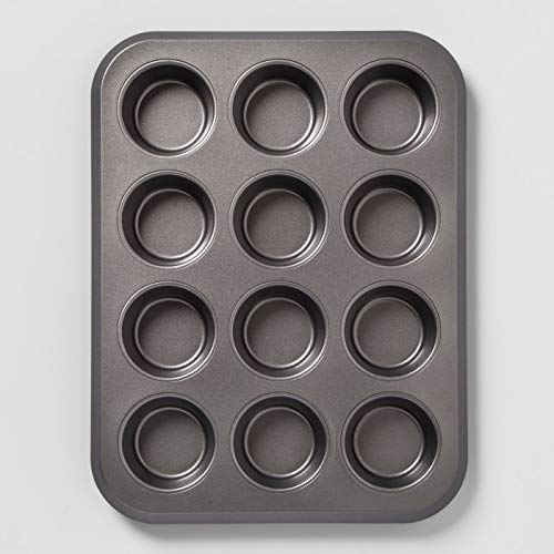 Photo 1 of 12 Cup Non-Stick Muffin Tin Carbon Steel Pan