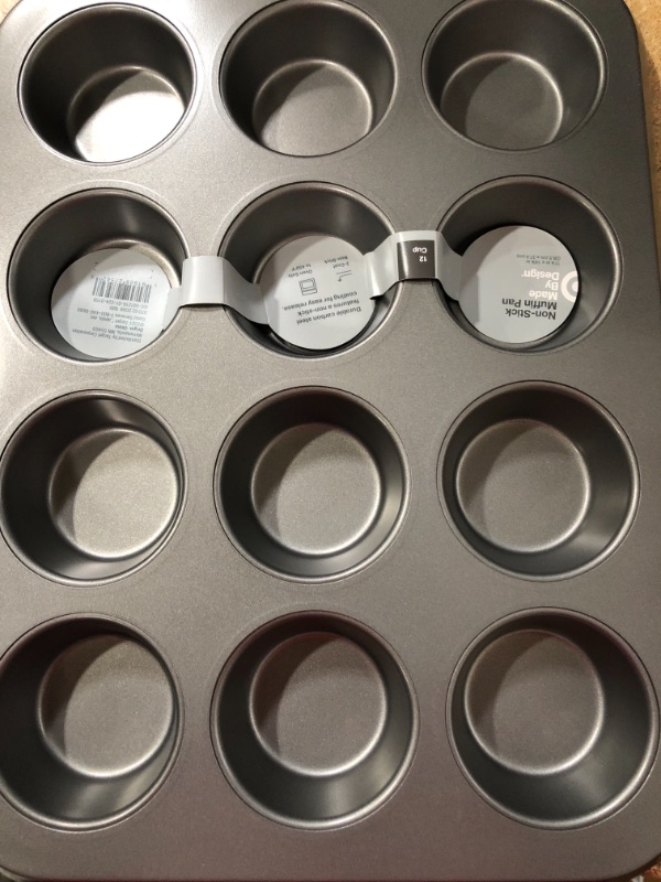 Photo 2 of 12 Cup Non-Stick Muffin Tin Carbon Steel Pan