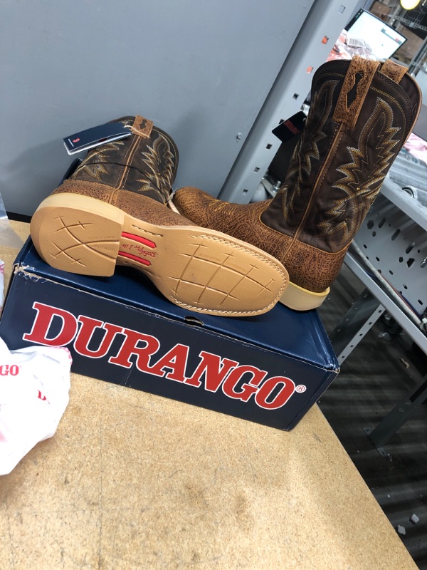 Photo 2 of Durango Mens Rebel Pro Lite Boots 10 D Tan
