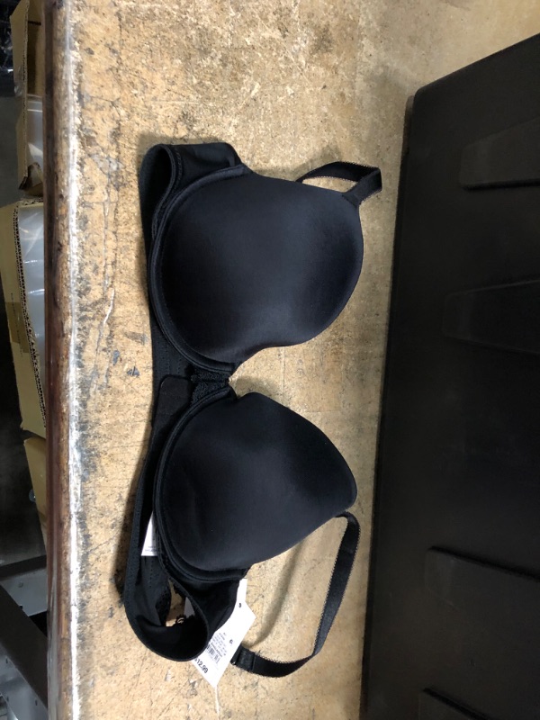 Photo 2 of Auden Women's Daydream Light Lift Demi T-Shirt Bra Black 38B 