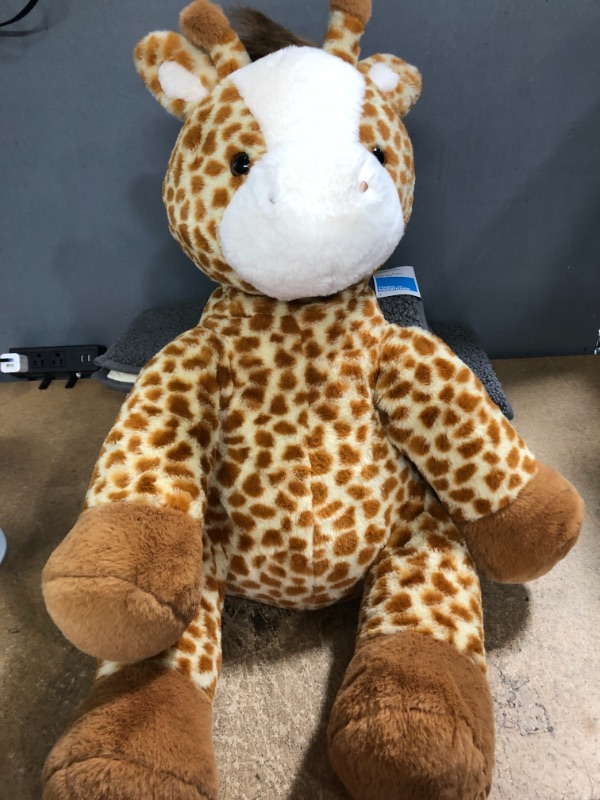 Photo 2 of Animal Adventure Wild Jungle Jumbo Giraffe Stuffed Animal