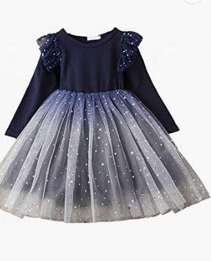 Photo 1 of Bundle of 2 Fall Fluffy Stars Printing Tulle Dress Knee-Length Dress Size S(6/6x)

STOCK PHOTO FOR REFERENCE ONLY 