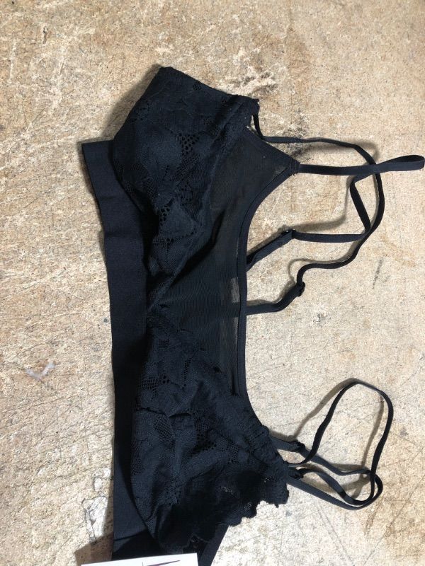 Photo 1 of Black Unlined Bralette- Auden
Size: XS