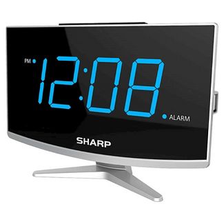 Photo 1 of Jumbo LED Curved Display Alarm Clock - Sharp

