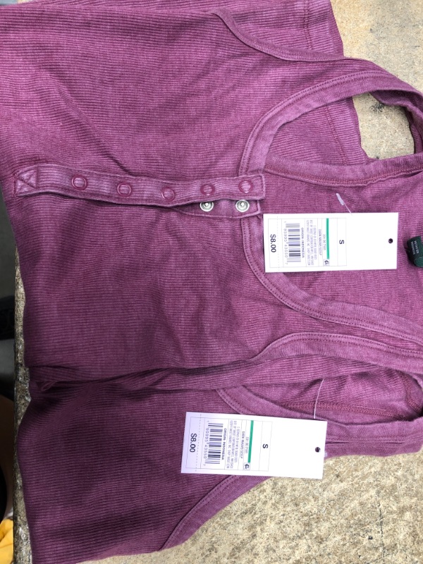 Photo 2 of 2 PACK - SIZE:S - Women' Nap Placket Tank Top - Wild Fable™
