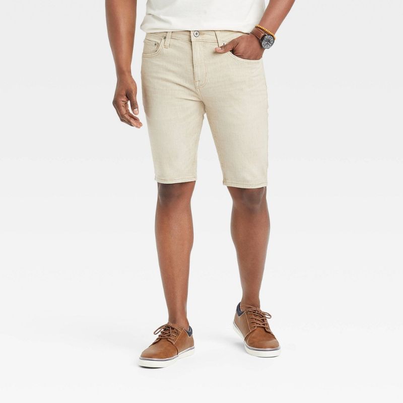 Photo 1 of 28--Men's 10.5" Slim Fit Jean Shorts - Goodfellow & Co™
