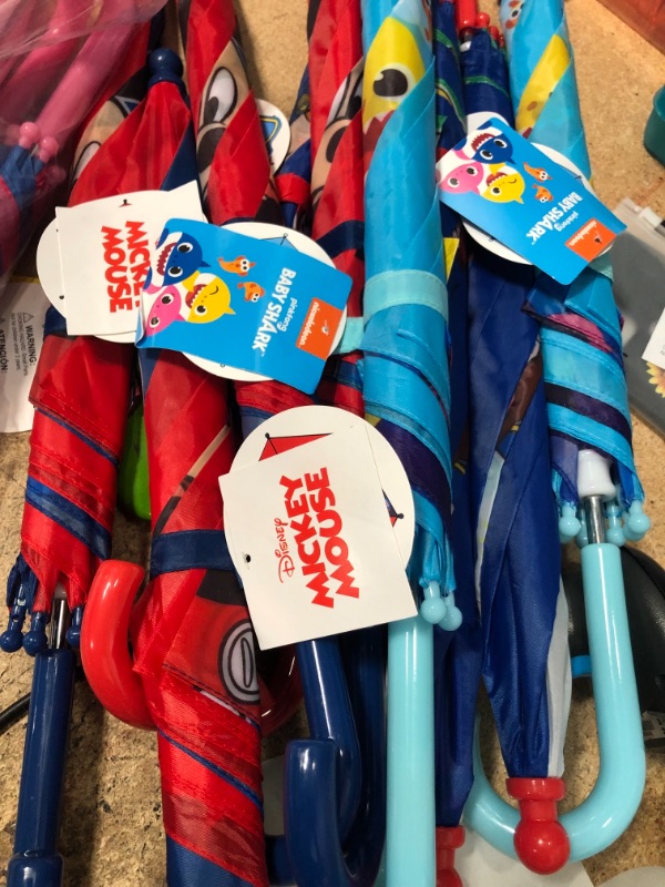 Photo 1 of 10 assorted disney umbrellas boys