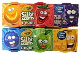 Photo 1 of 3 Crayola Silly Scents Dough 3 Pack, 1oz each