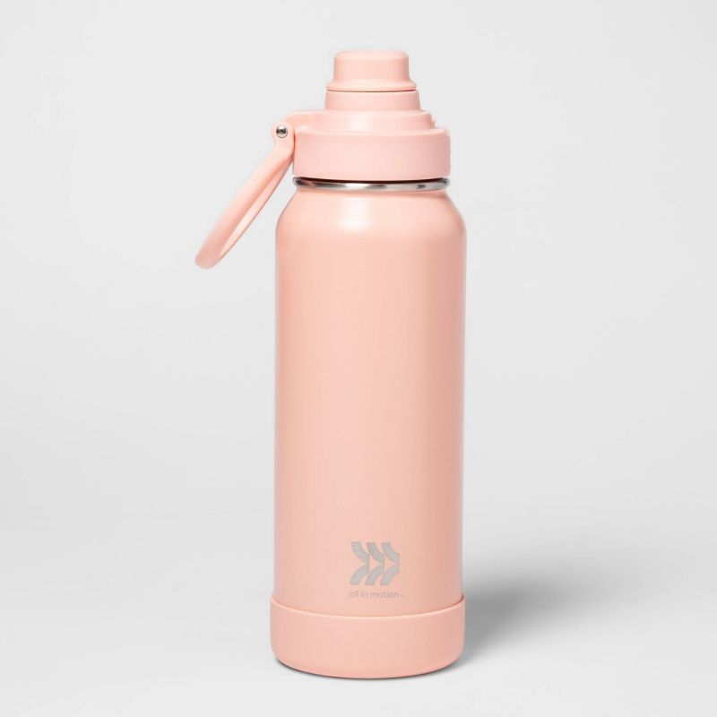 Photo 1 of 32oz Vacuum Insulated Stainless Steel Water Bottle Proud Peach - All in Motion
