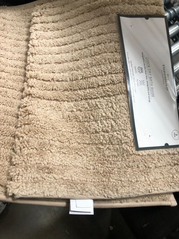 Photo 2 of 2pk Quick Dry Bath Rug Set - Threshold™
