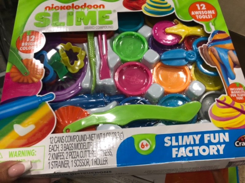 Photo 2 of 2  Nickelodeon Slime Slimy Fun Factory Kit