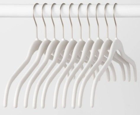 Photo 1 of 10pk Shirt Flocked Hangers - Brightroom™ (5 pcks)

