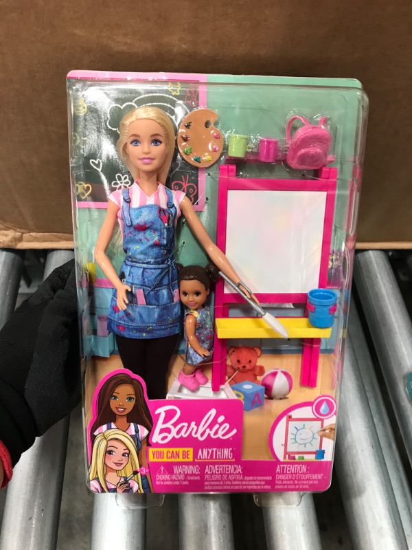 Photo 1 of Barbie Art Teacher Doll and Playset
