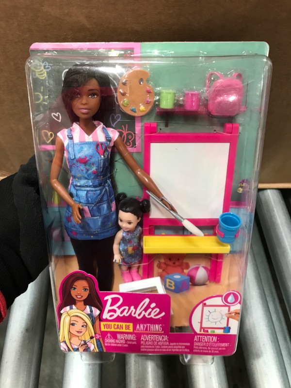 Photo 2 of Barbie I Can Be Anything: Art Teacher Doll and Playset
