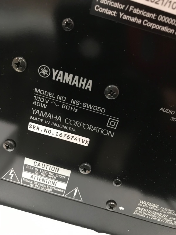 Photo 12 of Yamaha YHT-4950U 4K Ultra HD 5.1-Channel Home Theater System with Bluetooth
