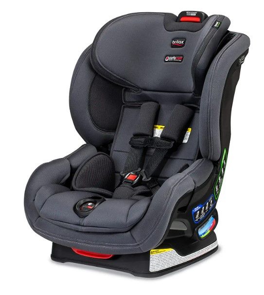 Photo 1 of Britax Boulevard ClickTight Convertible Car Seat, Cool N Dry Charcoal - Cooling & Moisture Wicking Fabric
