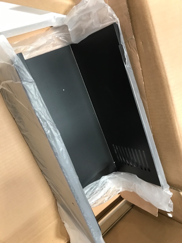 Photo 3 of **MINOR DAMAGE TESTED** SNDOAS Black Range Hood 30 inches,Vent Hoods in Black Painted Stainless Steel,Wall Mount Range Hood,Kitchen Hood Vent with Ducted/Ductless Convertible,Hood Vents for Kitchen
