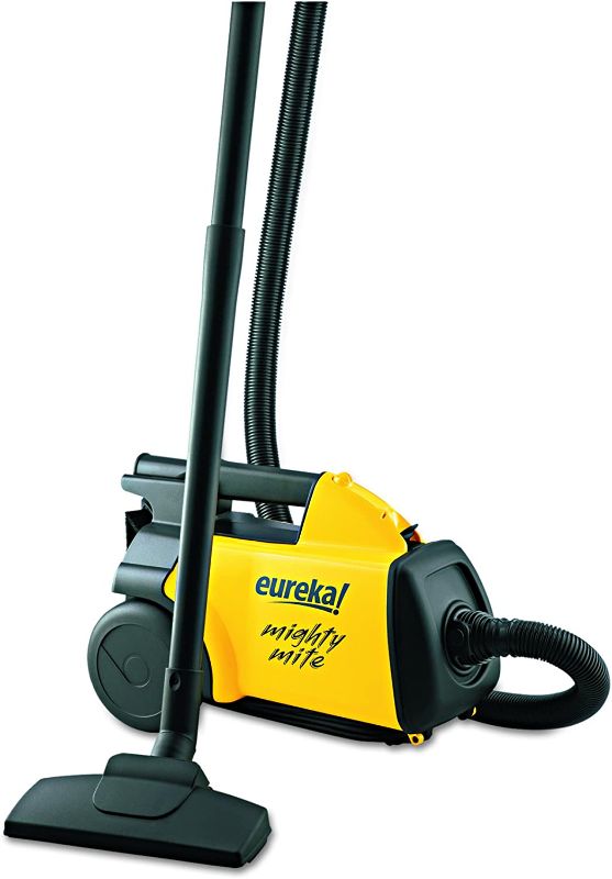 Photo 1 of **TESTED** Eureka 3670G Lightweight Mighty Mite Canister Vacuum, 9A Motor, 8.2 lb, Yellow
