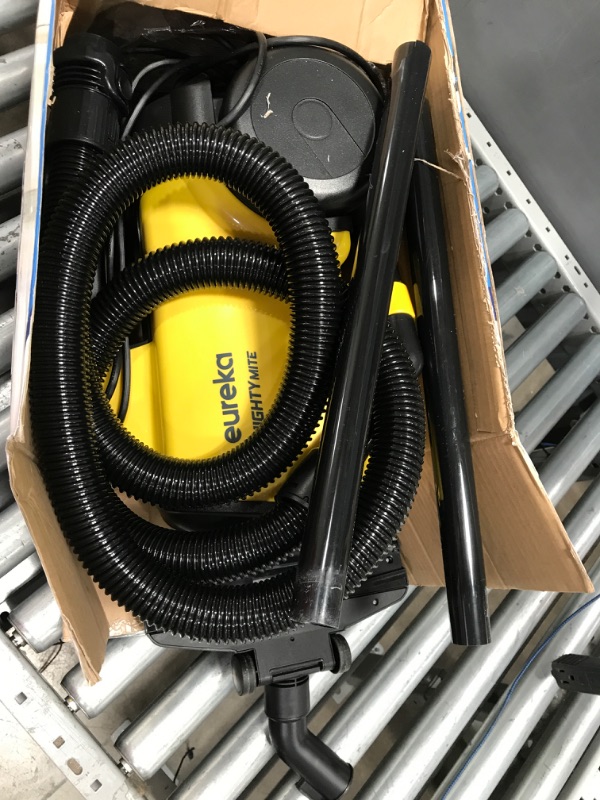 Photo 2 of **TESTED** Eureka 3670G Lightweight Mighty Mite Canister Vacuum, 9A Motor, 8.2 lb, Yellow
