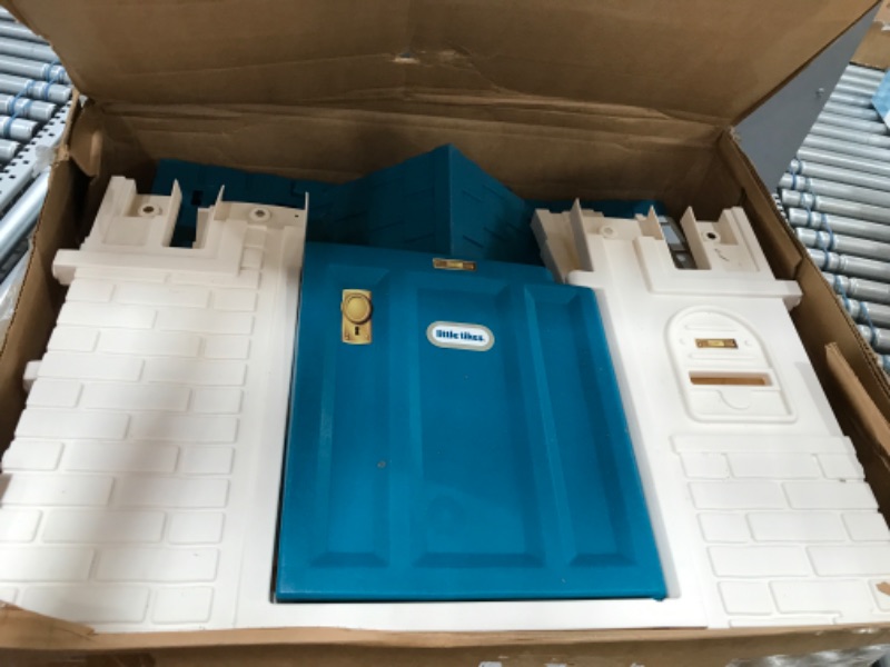 Photo 1 of **MISSING PARTS** Little Tikes Cape Cottage Playhouse - Blue
