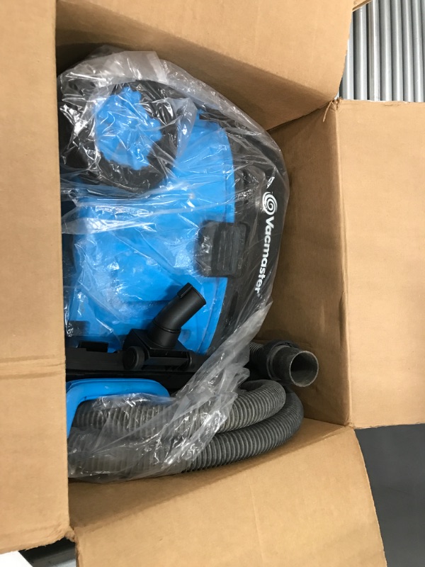 Photo 2 of ***PARTS ONLY*** Vacmaster 4 Gallon, 5 Peak HP with 2-Stage Industrial Motor Wet/Dry Floor Vacuum, VF408, Blue

