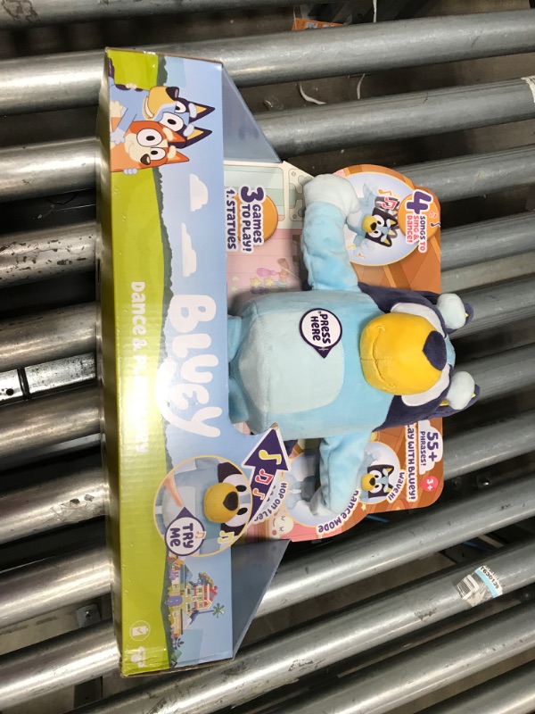 Photo 2 of Bluey Dance and Play 14" Animated Plush | Over 55 Phrases and Songs
