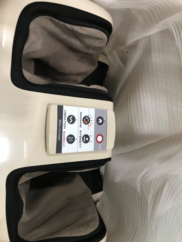 Photo 1 of *doesnt turn on* Human Touch Reflex SOL Foot and Calf Massager, Black