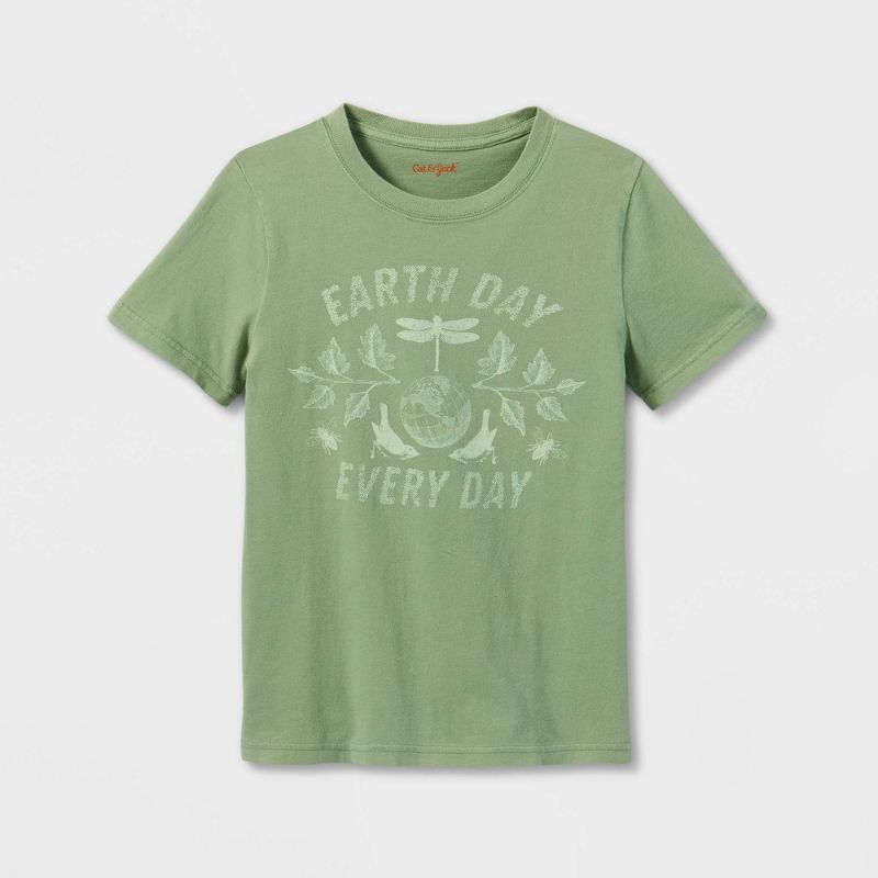 Photo 1 of 3 Kids' Short Seeve Graphic T-Shirt - Cat & Jack™ XS,M,L