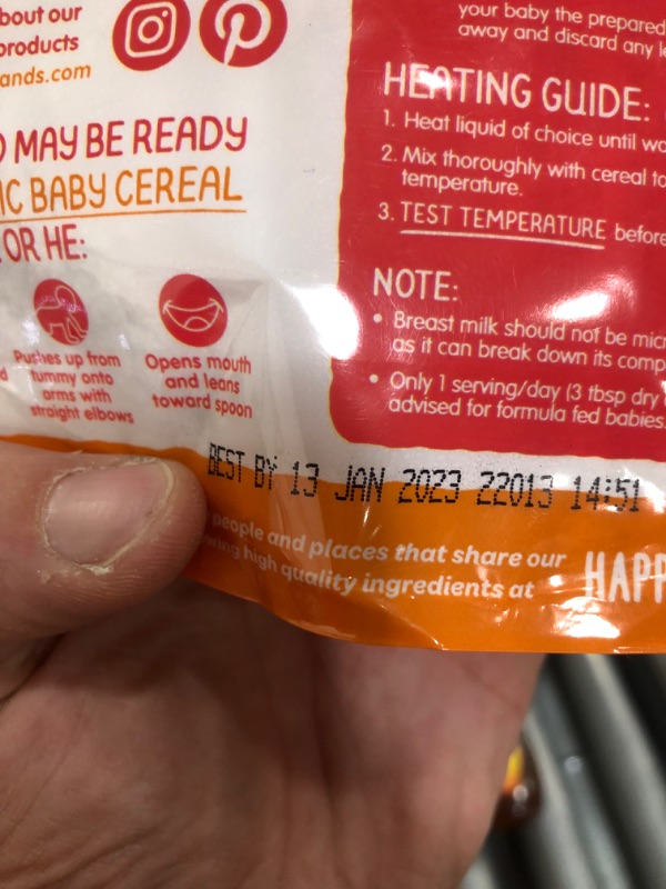 Photo 1 of 6 item
baby food and food bundle
best by 01 JUL 2023, 04 JUL 2023, 15 FEB 2023,13 JAN 2023, 13 JAN 2023

