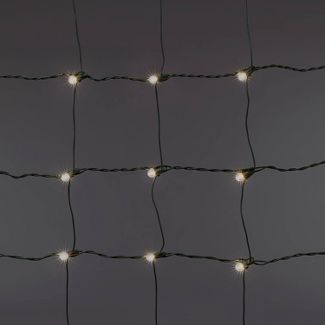 Photo 1 of 90ct LED Smooth Sphere Net Lights with Green Wire - Wondershop