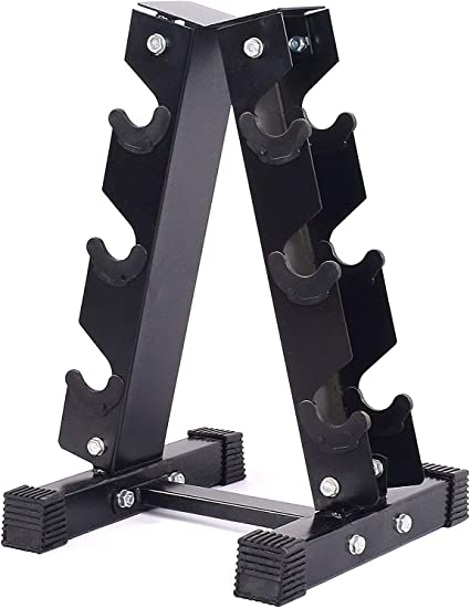 Photo 1 of AIMEISHI Dumbbell Rack Stand Only, A Frame Solid Steel Dumbbell Storage Rack, Durable Weight Rack for Dumbbell Sets, Home Gym Free Weights Stand Holder
