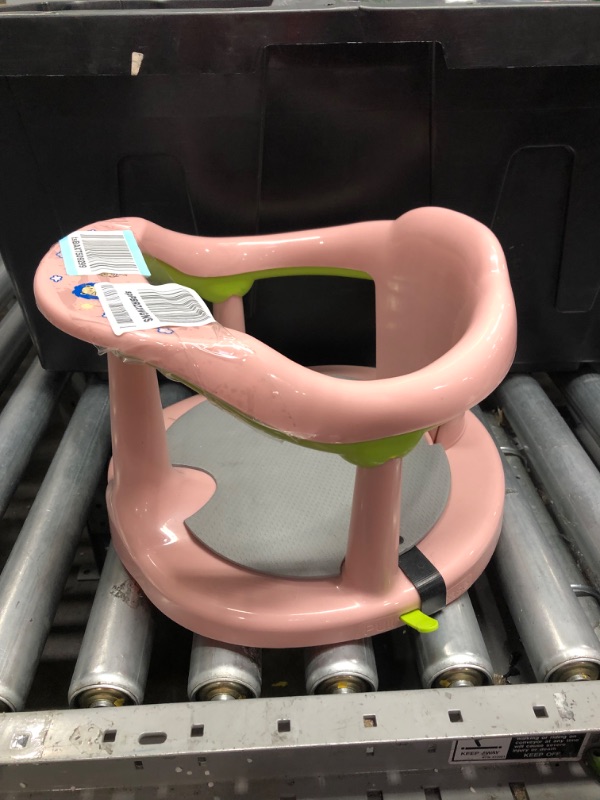 Photo 2 of CAM2 Baby Bath Seat Non-Slip Infants Bath tub Chair with Suction Cups for Stability, Newborn Gift, 6-24 Months (Light Pink)
