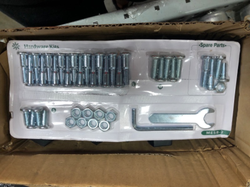 Photo 3 of ZINUS SmartBase Euro Slats Mattress Foundation / 14 Inch Metal Platform Bed Frame / No Box Spring Needed / Sturdy Steel & Wood Frame / Underbed Storage, Full
